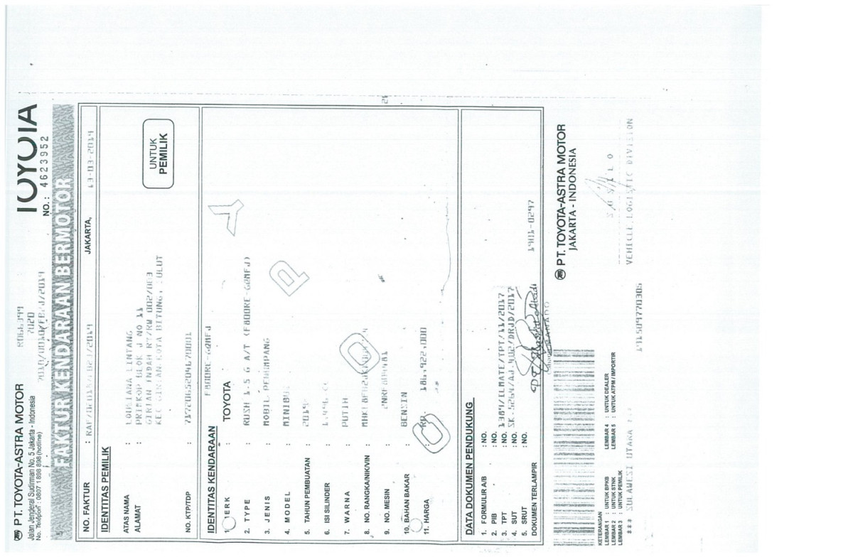 TOYOTA RUSH 1.5 G A/T