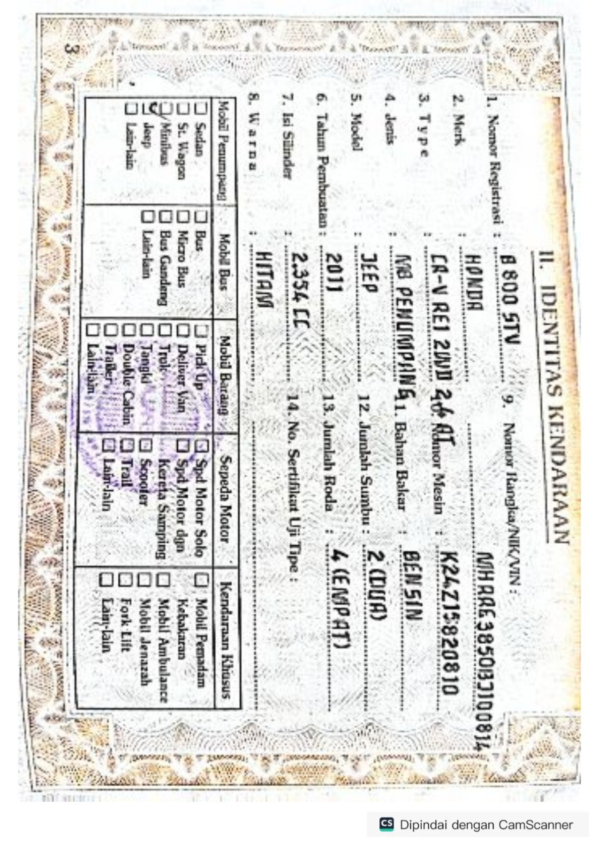 HONDA  CR-V  RE1 2WD 2.4 A/T