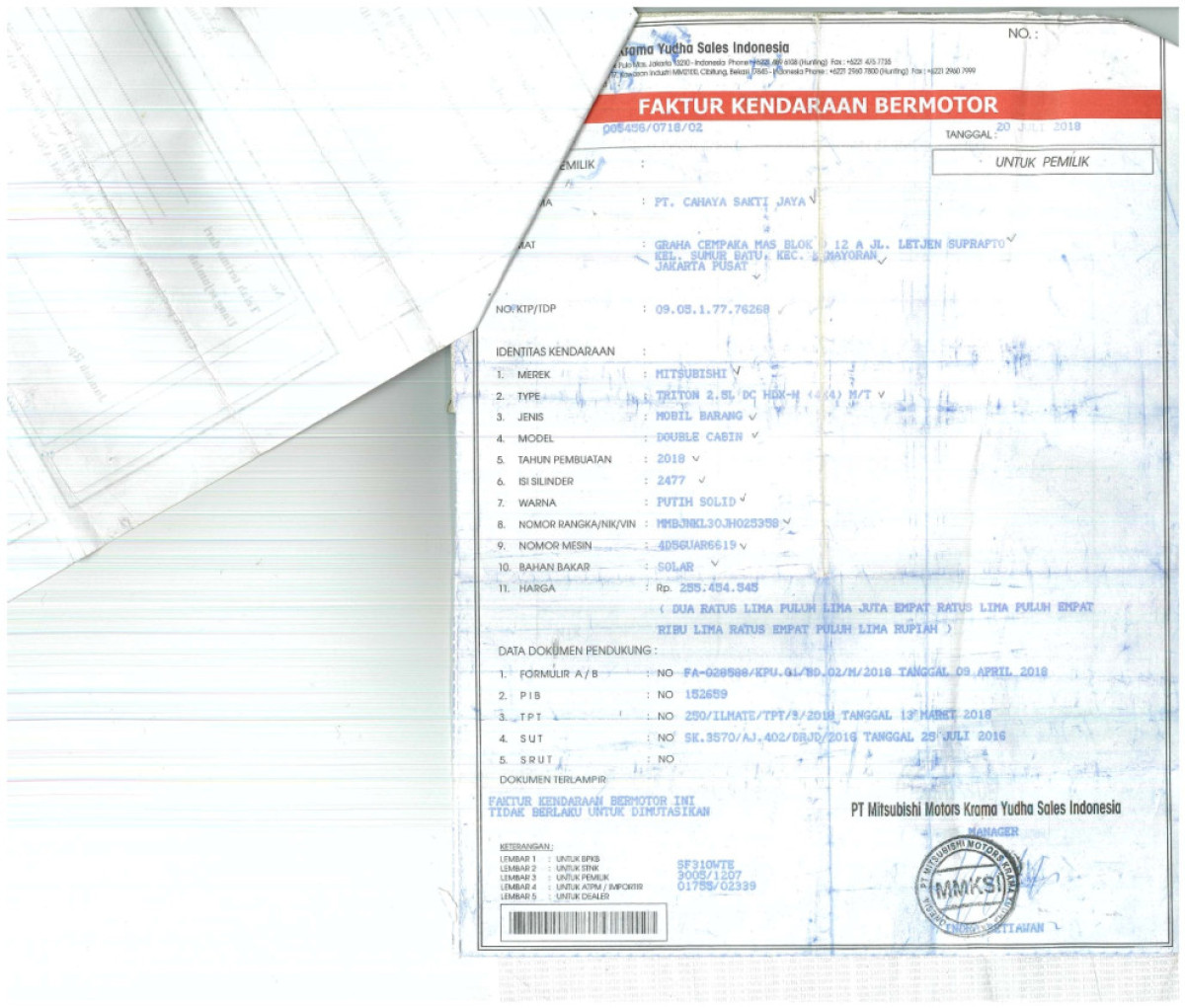 MITSUBISHI DC HDX 4X4