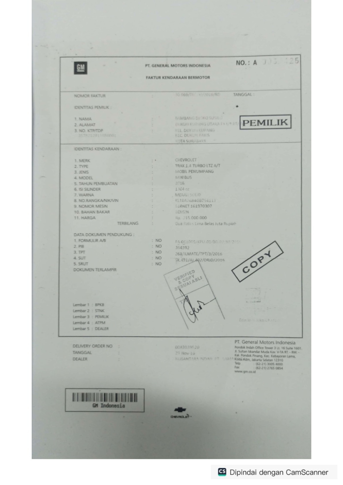 CHEVROLET TRAX 1.4 TURBO