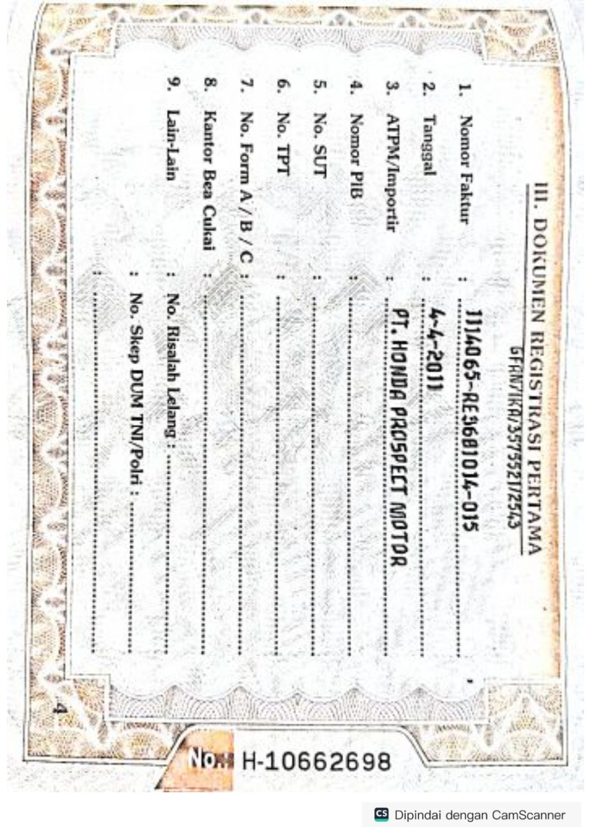 HONDA  CR-V  RE1 2WD 2.4 A/T