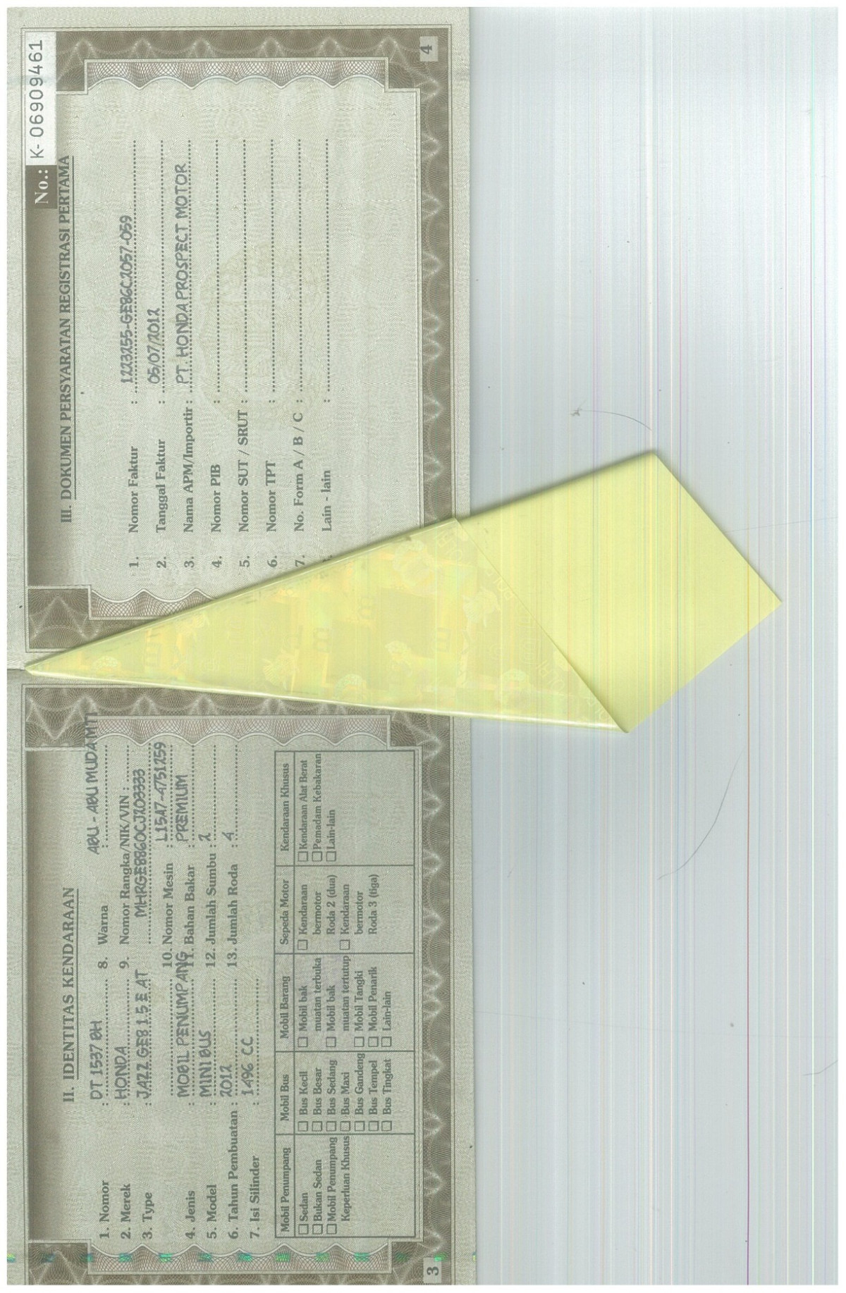 HONDA JAZZ GE8 1.5 E