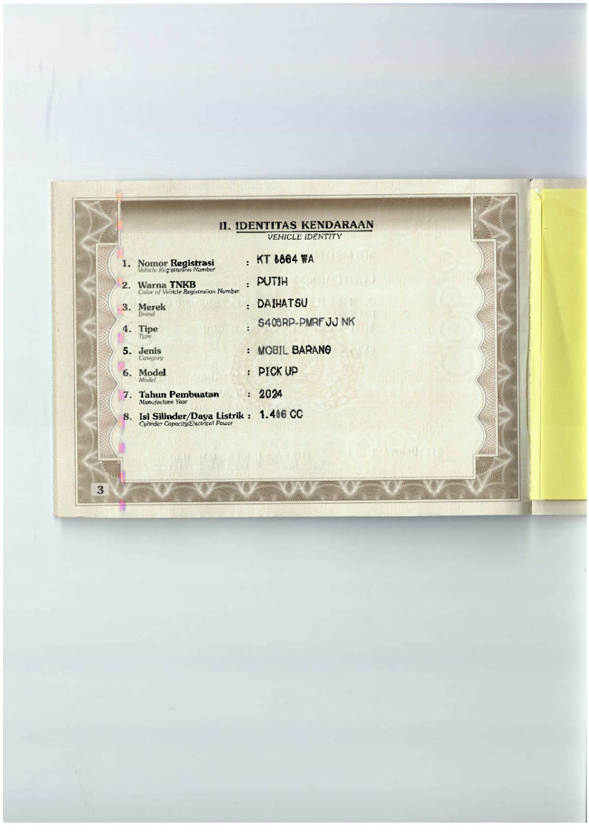 DAIHATSU GRAN MAX PICK-UP 1.5