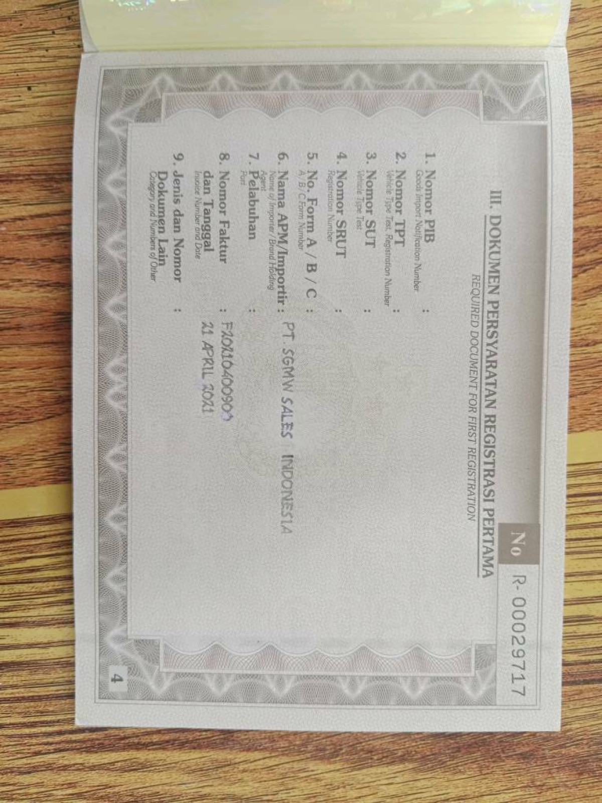 WULING CONFERO 1.5 (4X2)