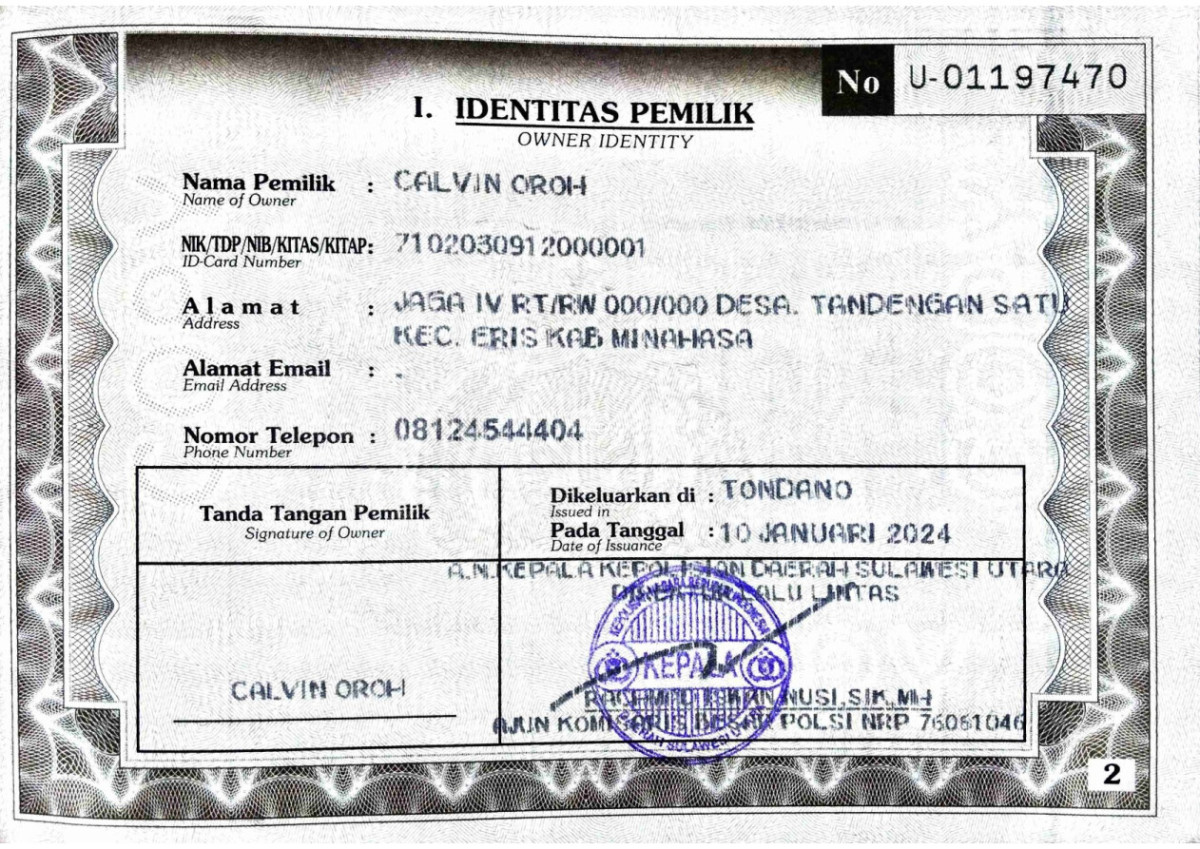 HONDA BR-V DG3 1.5 L E