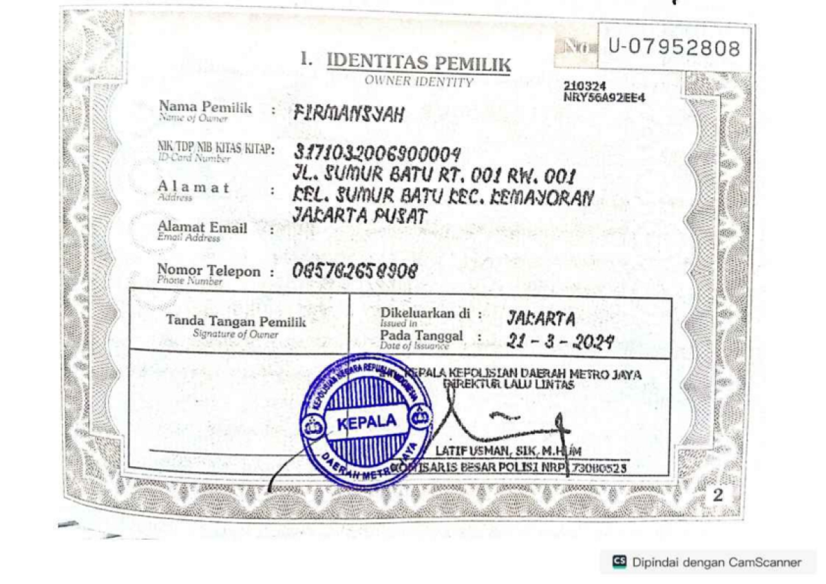 HONDA BEAT CBS FI CW