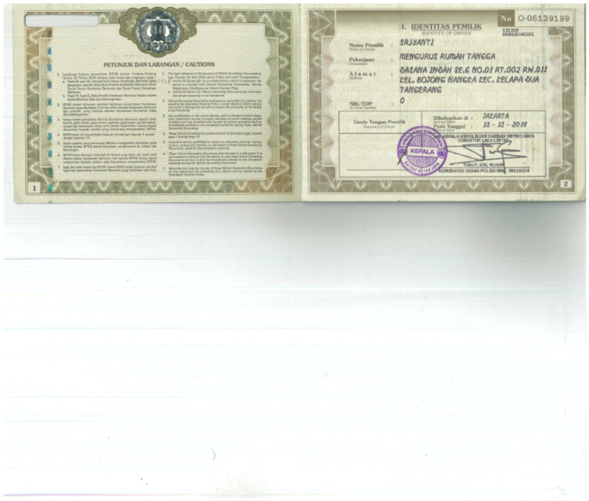 SUZUKI KARIMUN GL MT