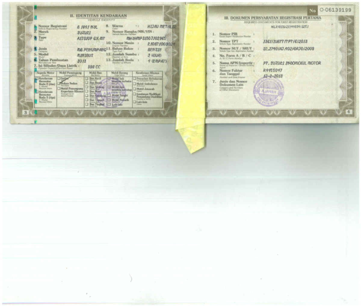 SUZUKI KARIMUN GL MT