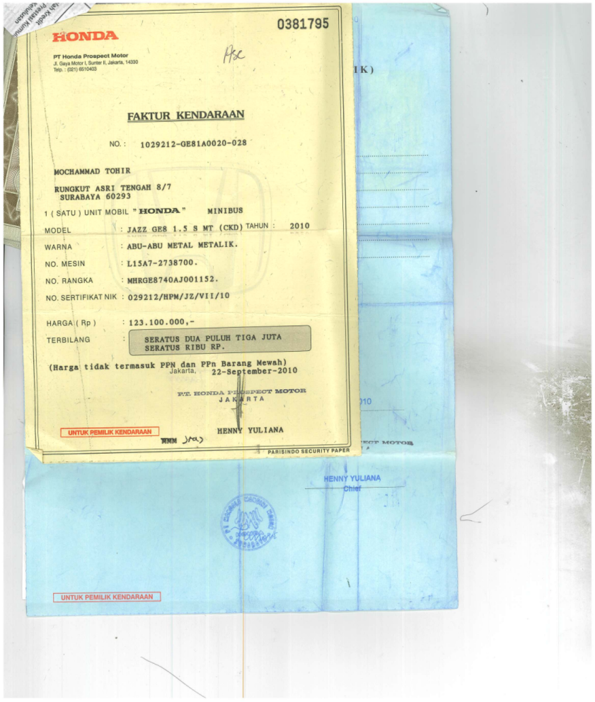 HONDA  JAZZ  GE8 1.5 S