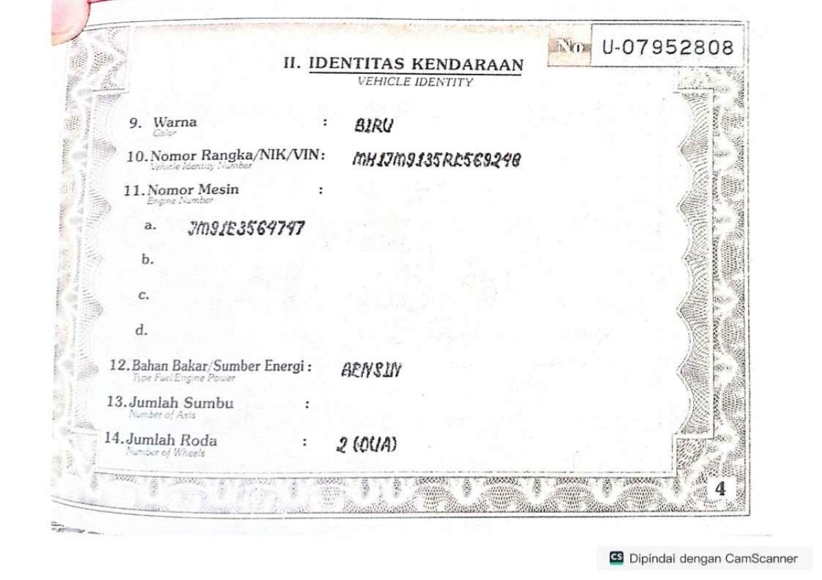 HONDA BEAT CBS FI CW