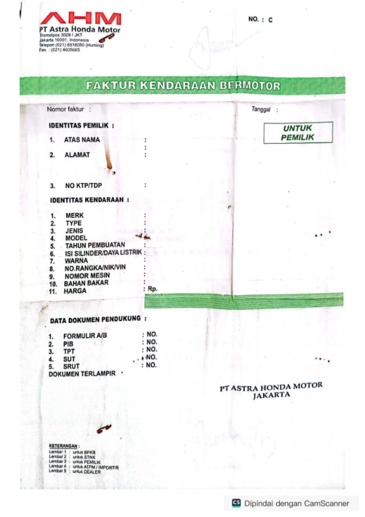 HONDA BEAT ESP CBS ISS