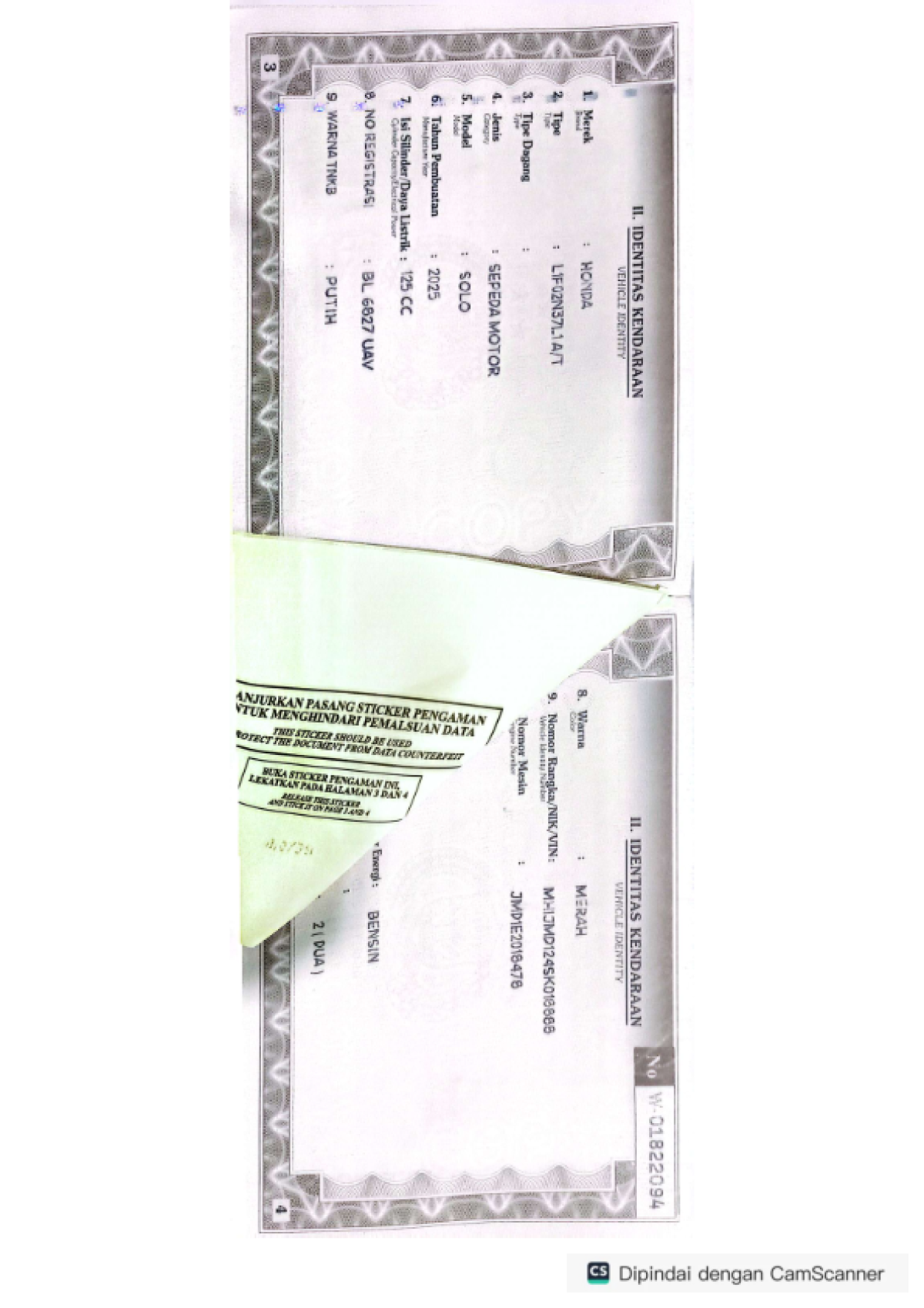 HONDA VARIO 125 eSP CBS