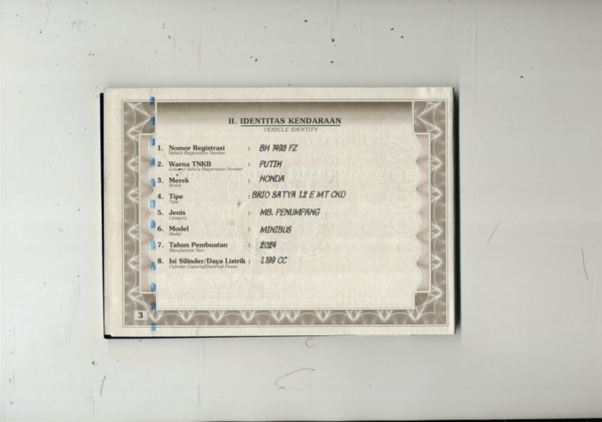 HONDA  BRIO  SATYA 1.2 E