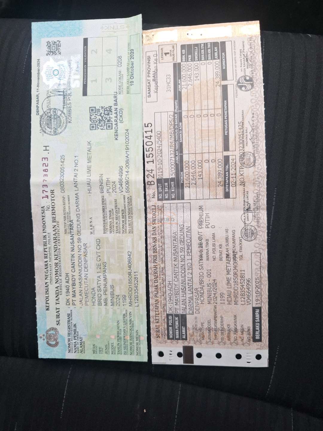 HONDA BRIO SATYA 1.2 E