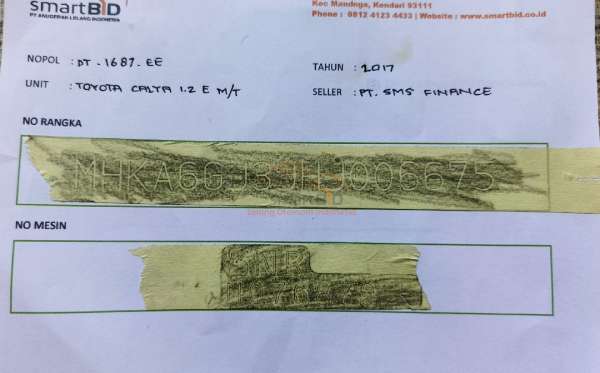 TOYOTA CALYA 1.2 E M/T