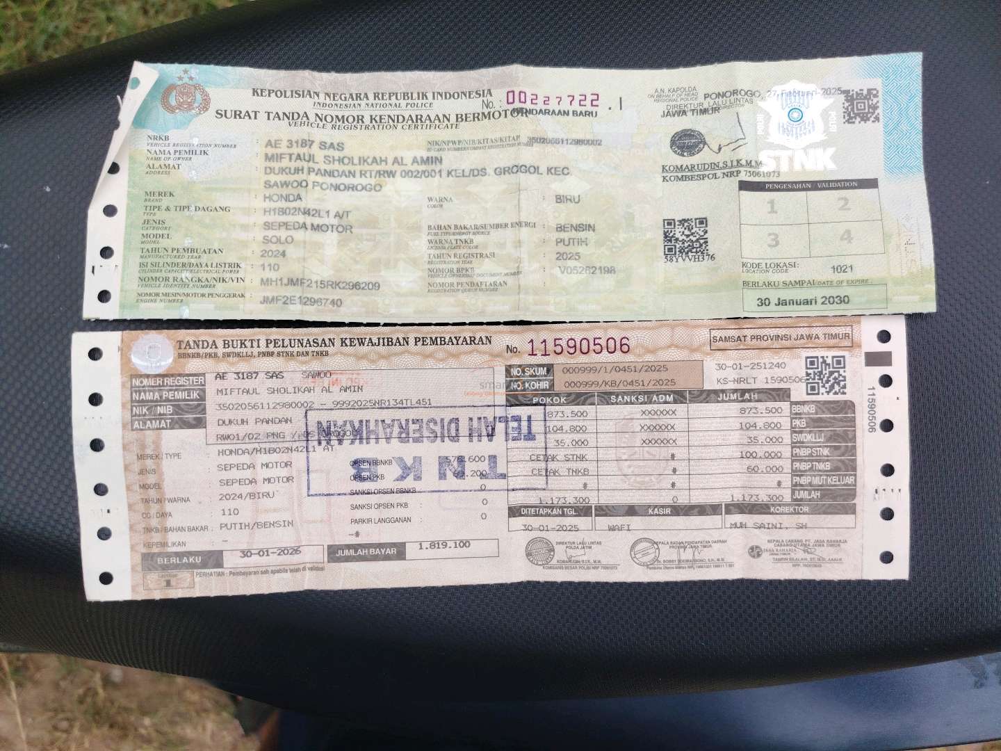 HONDA BEAT eSP CBS ISS FI CW