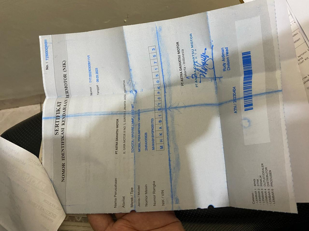 TOYOTA AVANZA  1.5 G