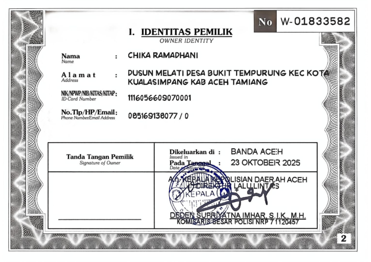 HONDA SCOOPY PRESTIGE