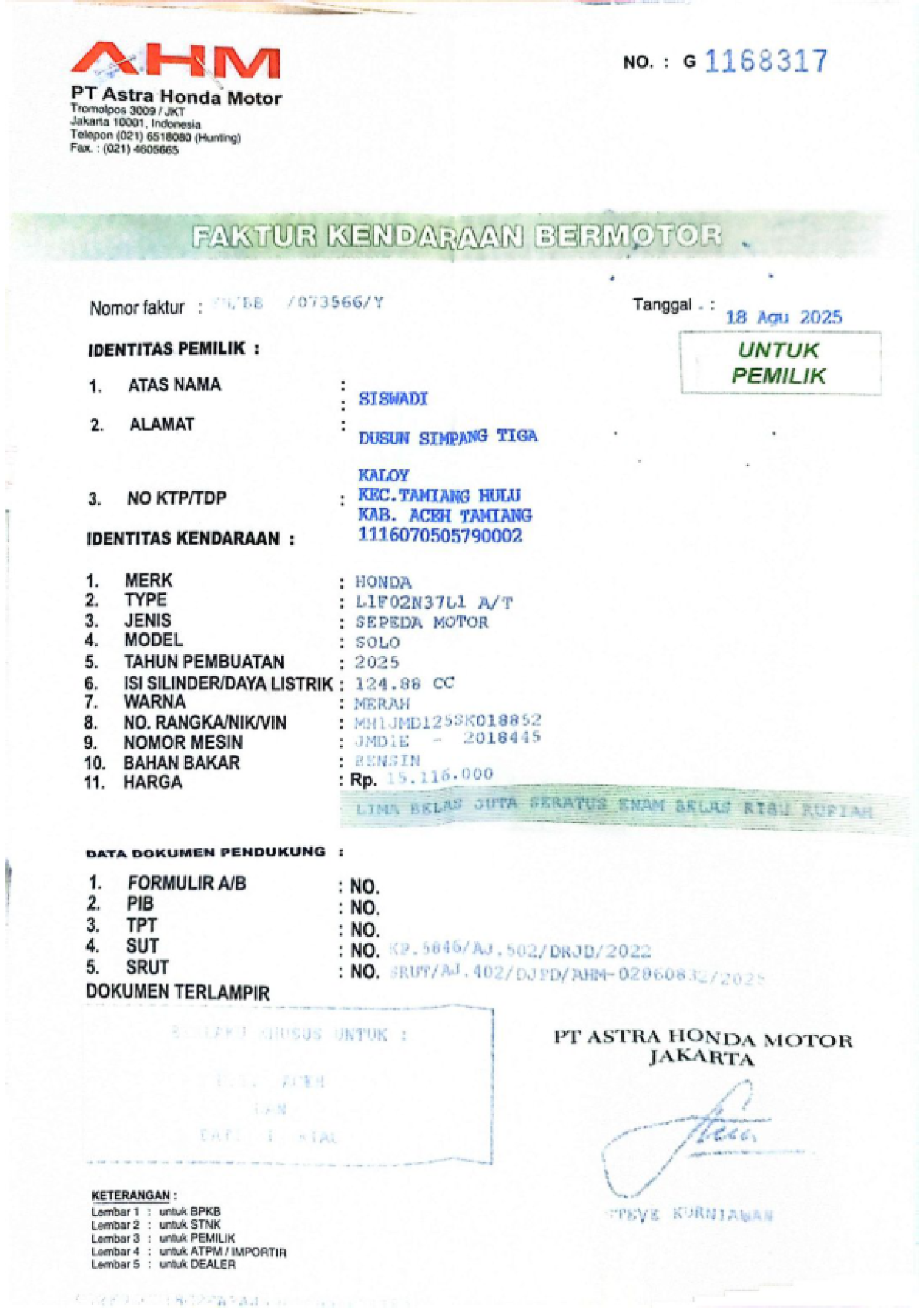 HONDA VARIO 125 eSP CBS