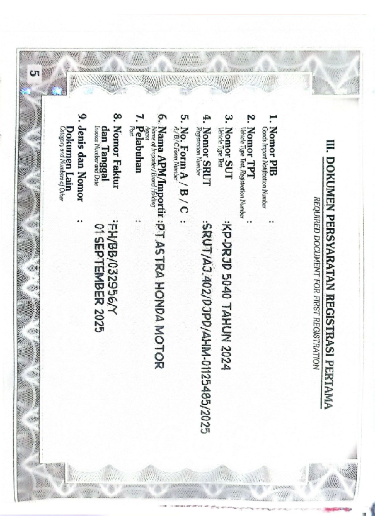 HONDA SCOOPY PRESTIGE