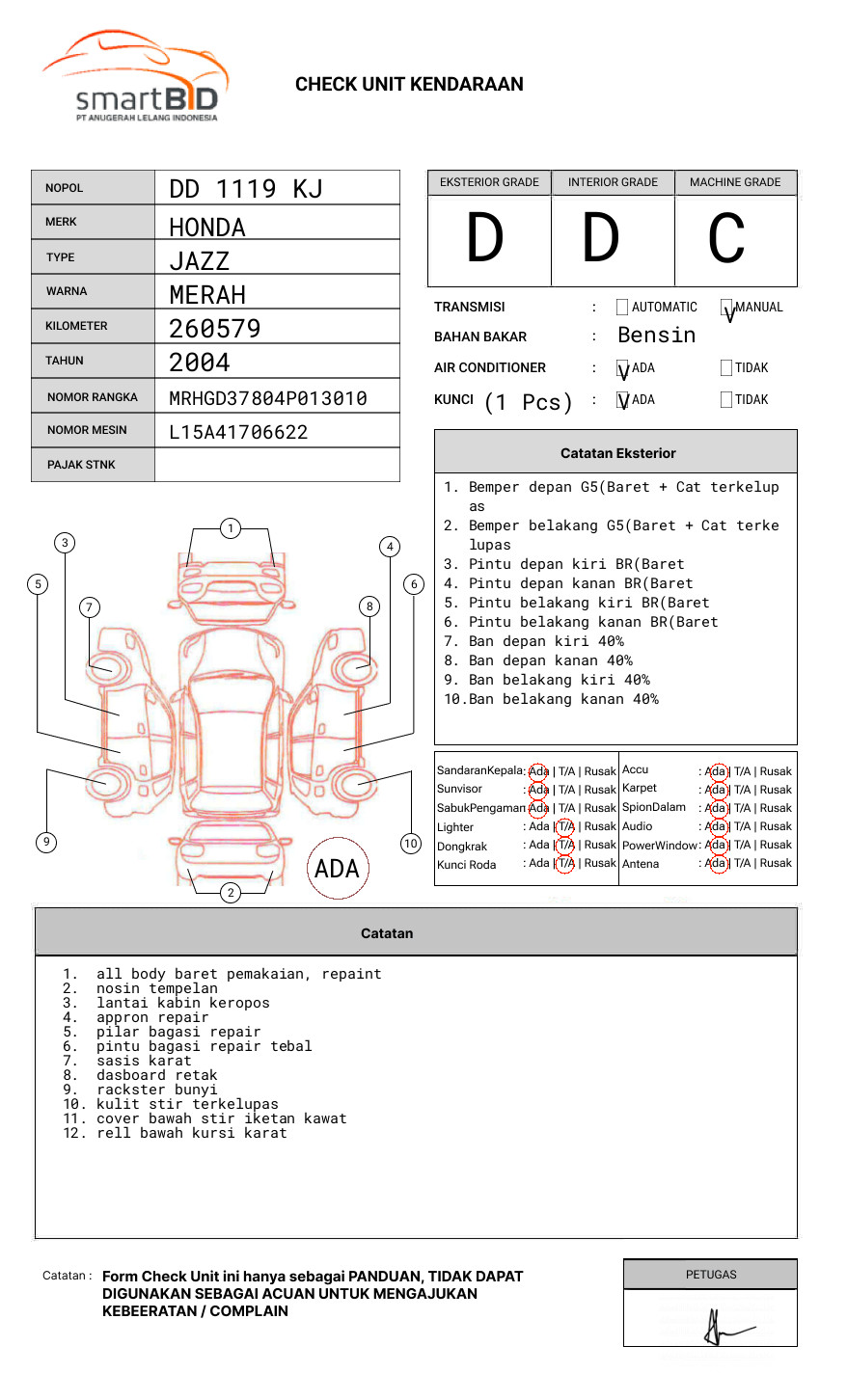 HONDA  JAZZ  GD3 1.5 IDSI MT
