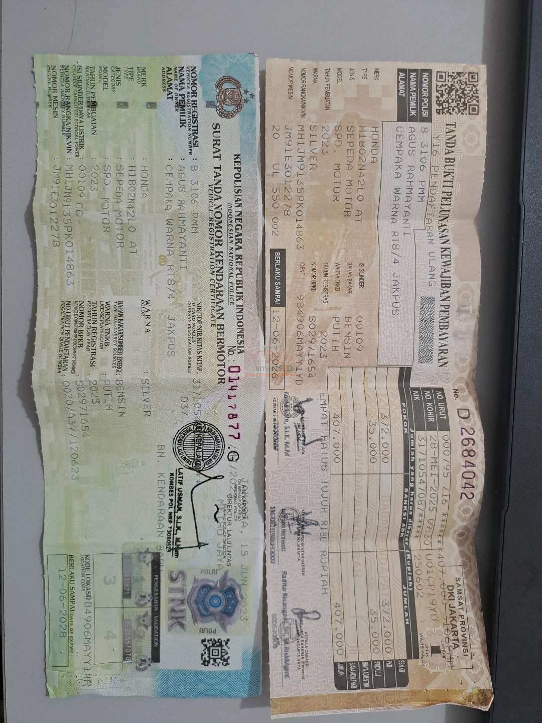 HONDA BEAT CBS FI CW