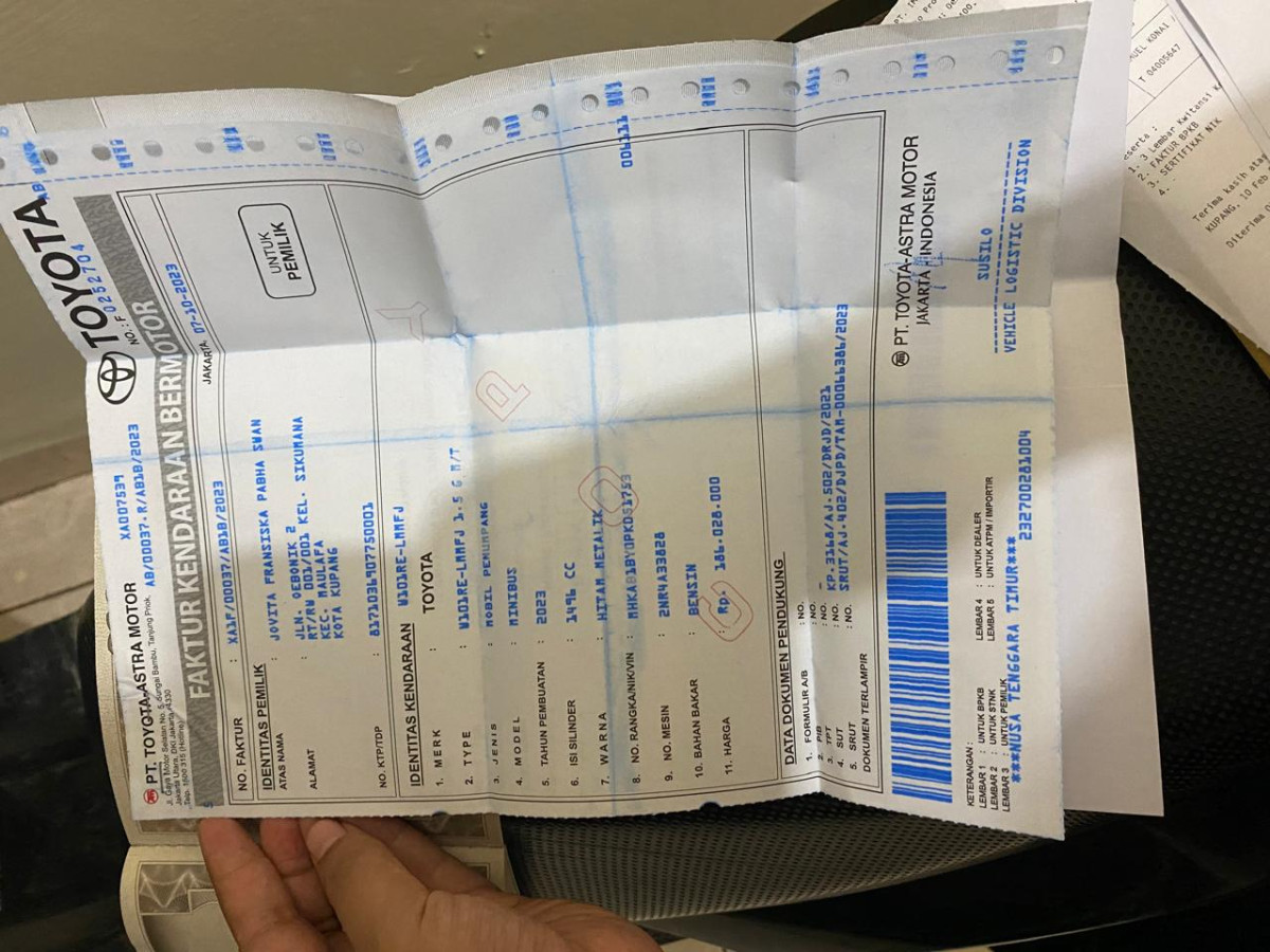 TOYOTA AVANZA  1.5 G