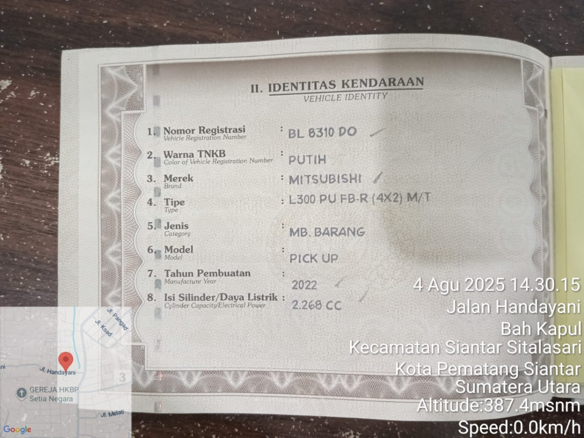 MITSUBISHI  L 300 L300 PU FB-R (4X2)