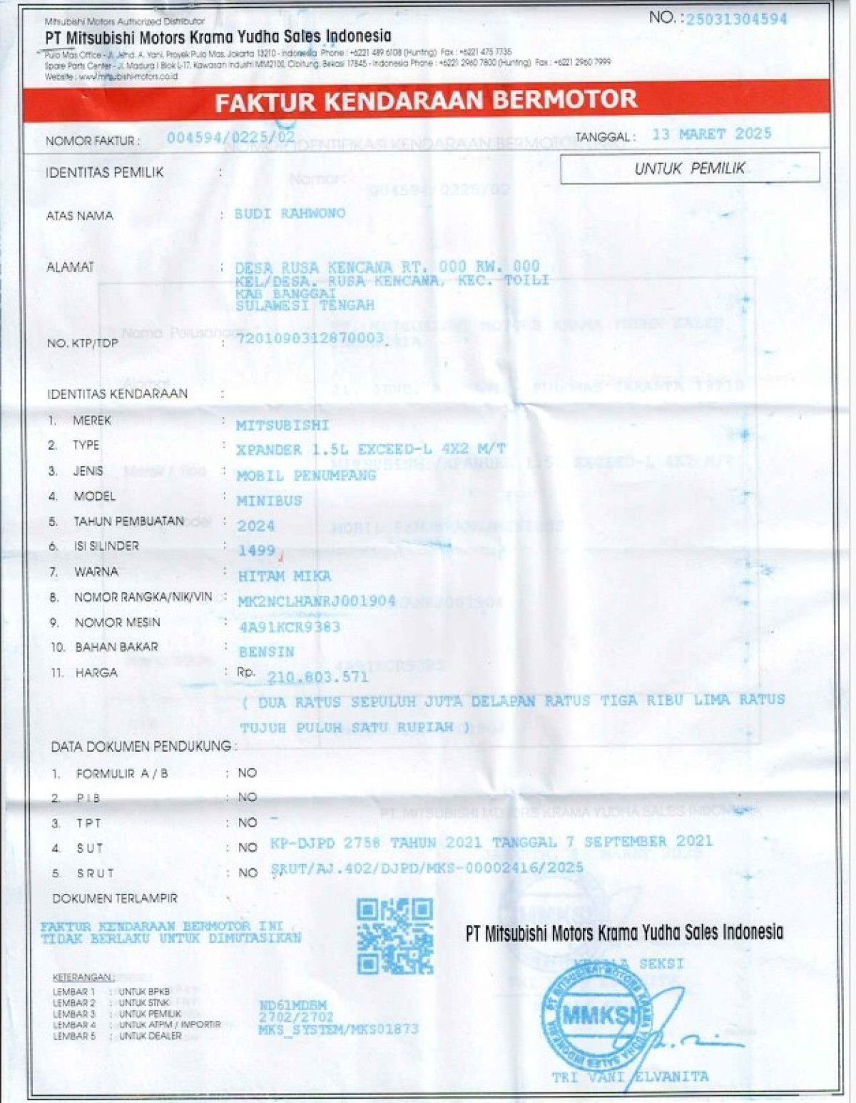 MITSUBISHI XPANDER 1.5L EXCEED