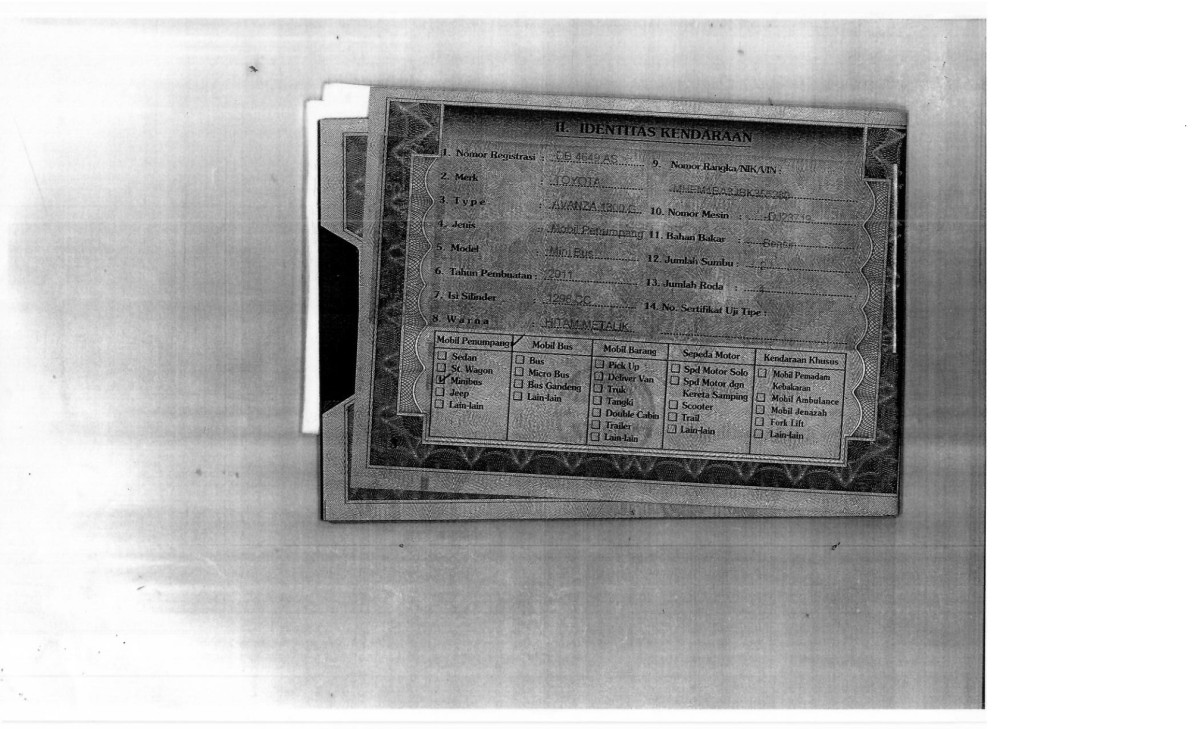 TOYOTA  AVANZA  1.3 G