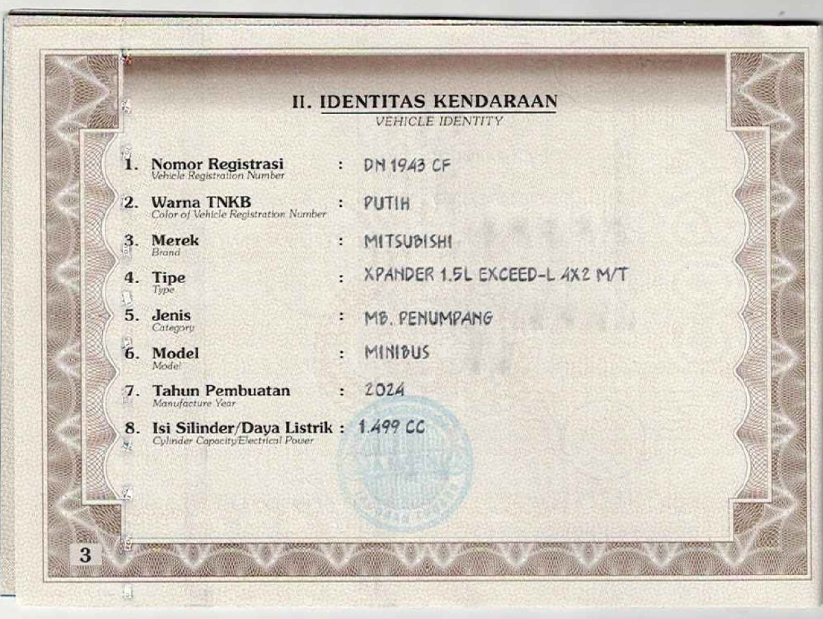 MITSUBISHI XPANDER 1.5L EXCEED