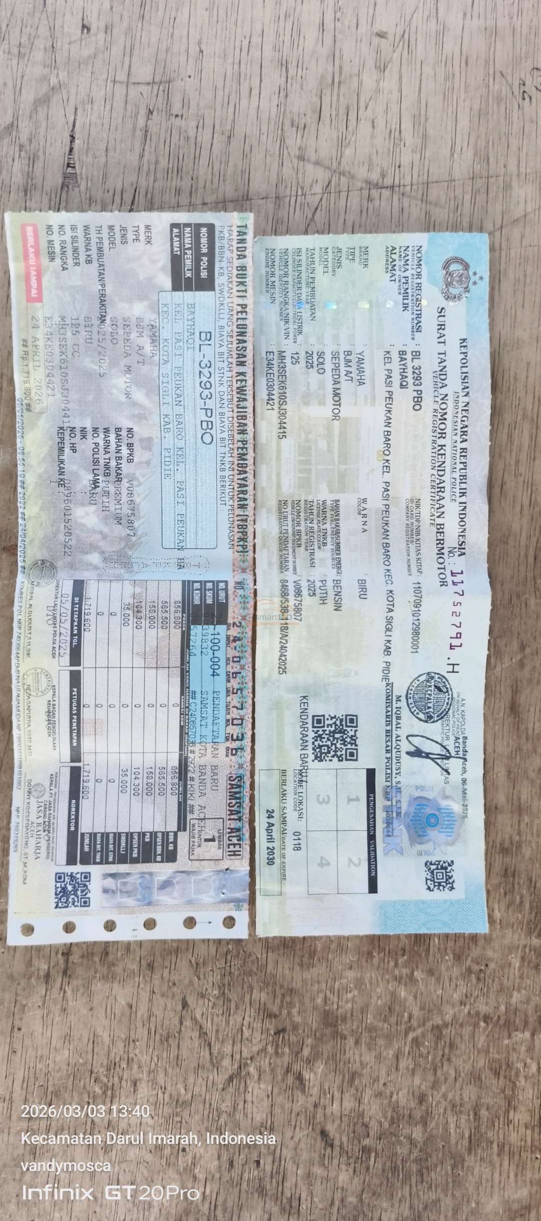 YAMAHA GRAND FILANO 125