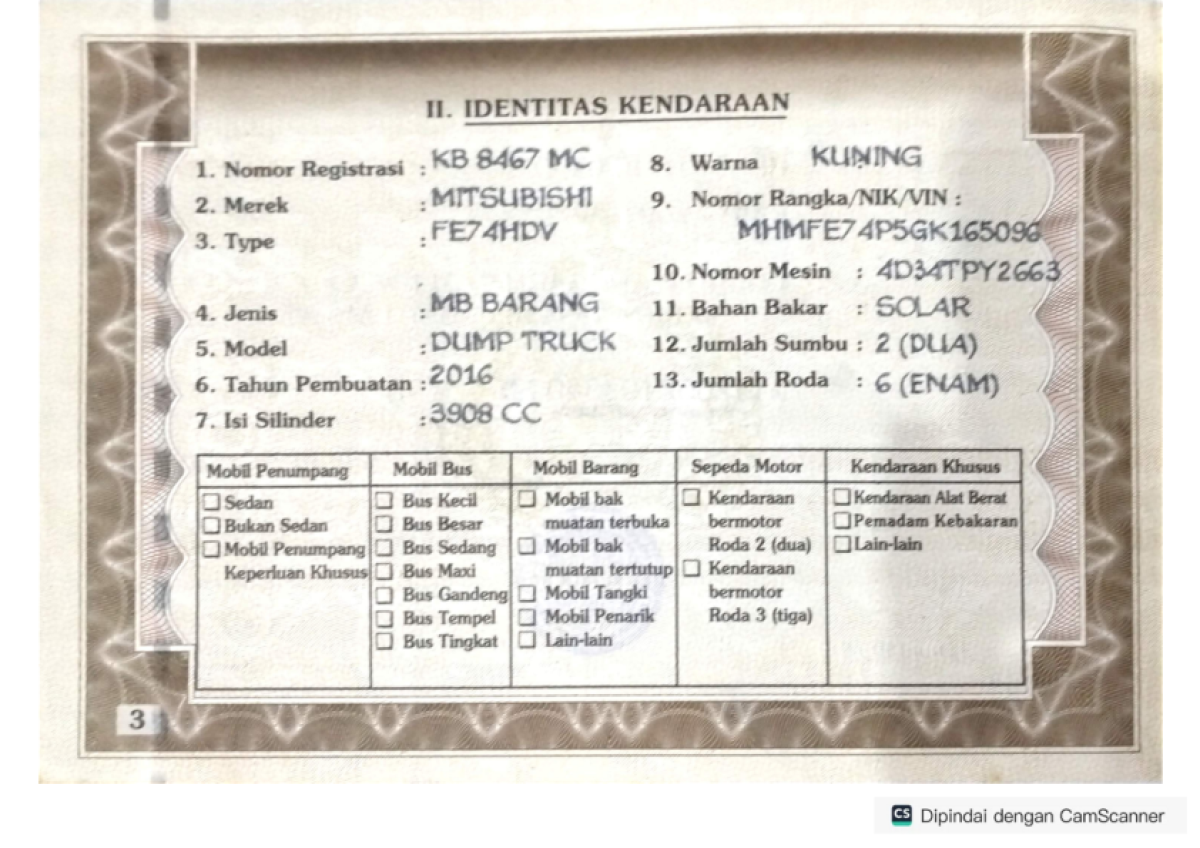MITSUBISHI  FE  74 HDV