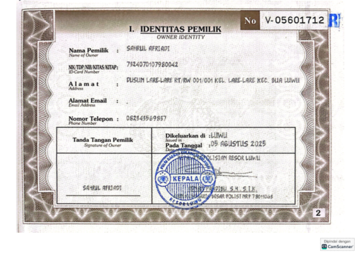 HONDA SCOOPY PRESTIGE