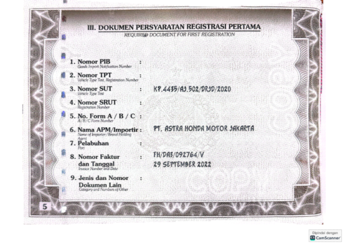 HONDA SCOOPY PRESTIGE