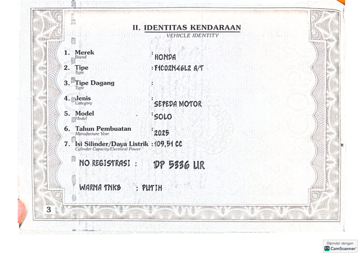 HONDA SCOOPY PRESTIGE