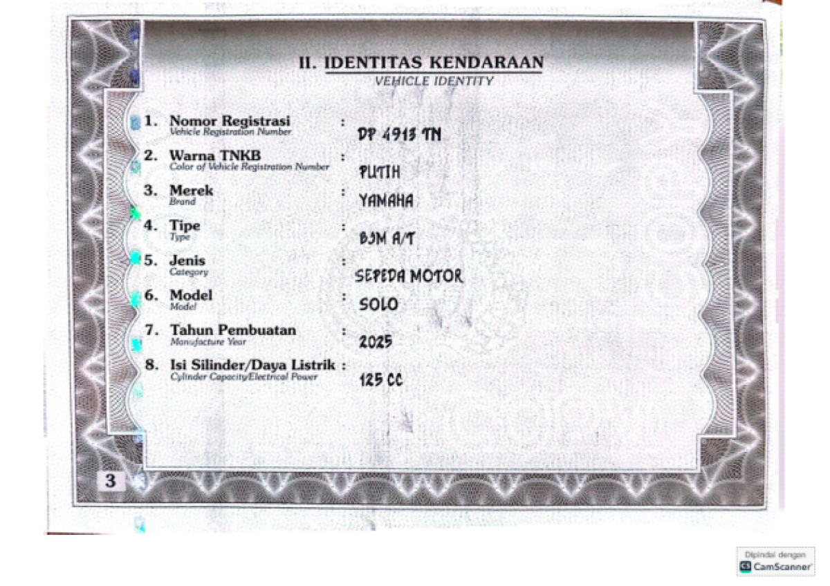 YAMAHA GRAND FILANO 125