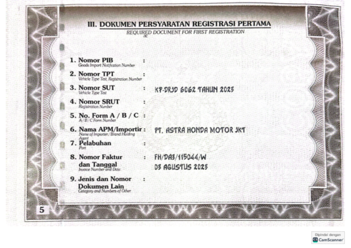 HONDA SCOOPY PRESTIGE