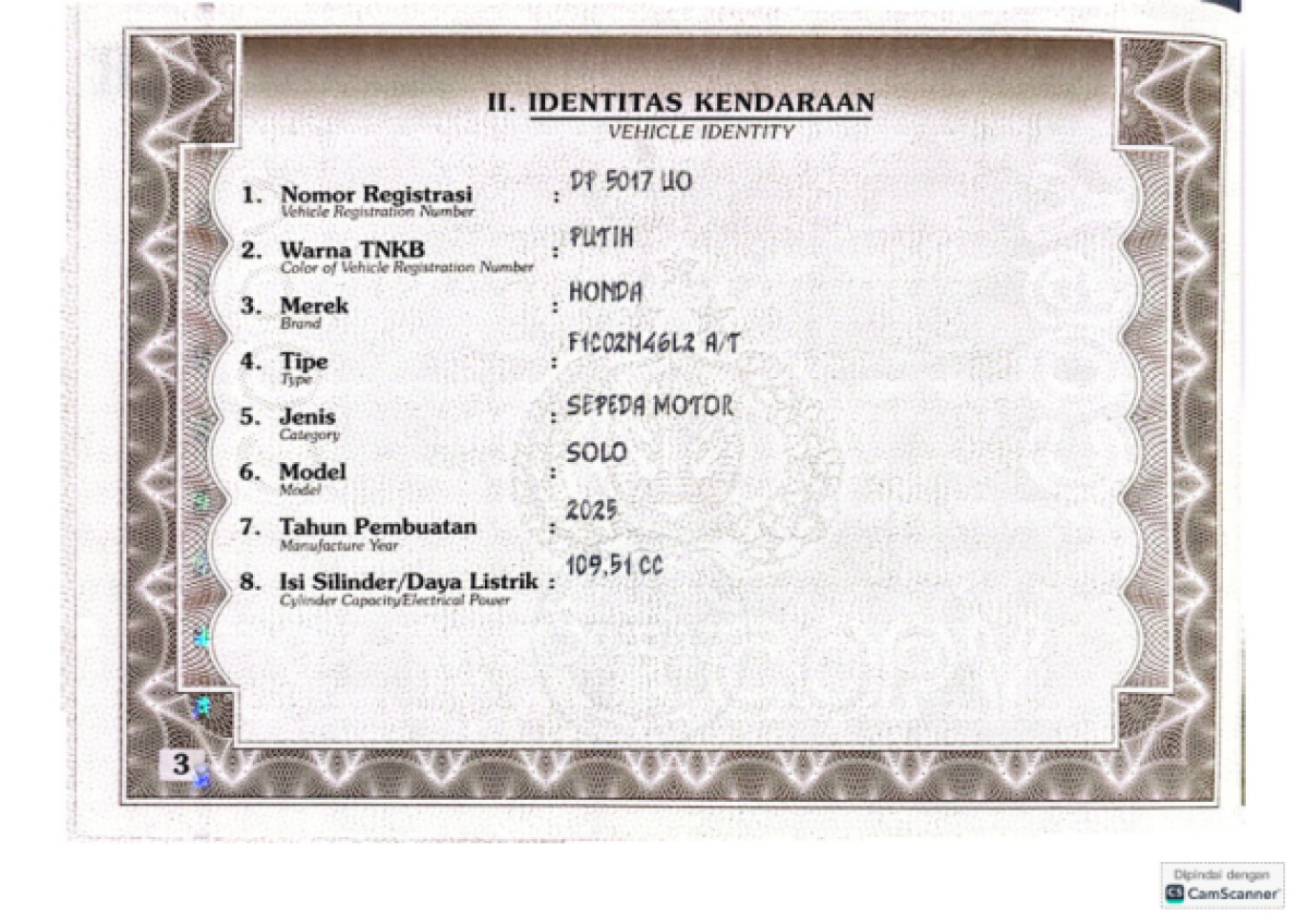 HONDA SCOOPY PRESTIGE