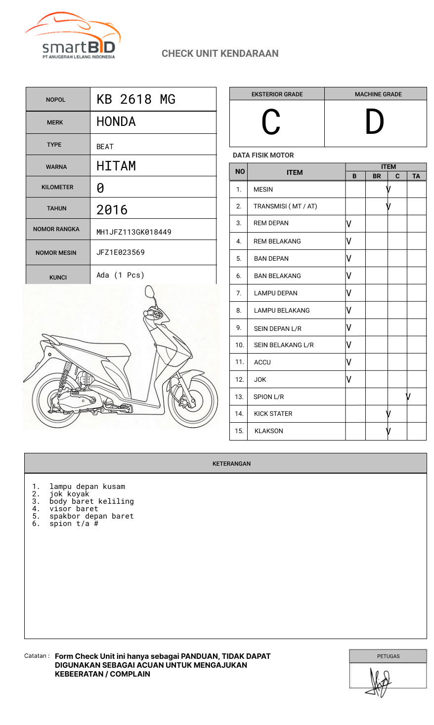 HONDA  BEAT