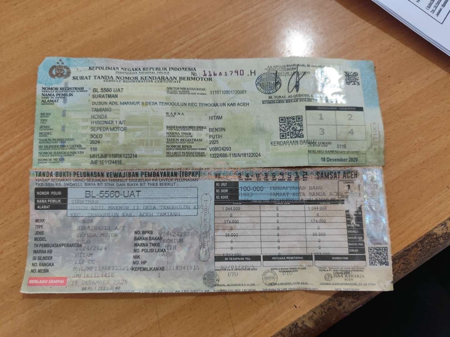 HONDA ALL NEW BEAT DELUXE ESP CBB ISS