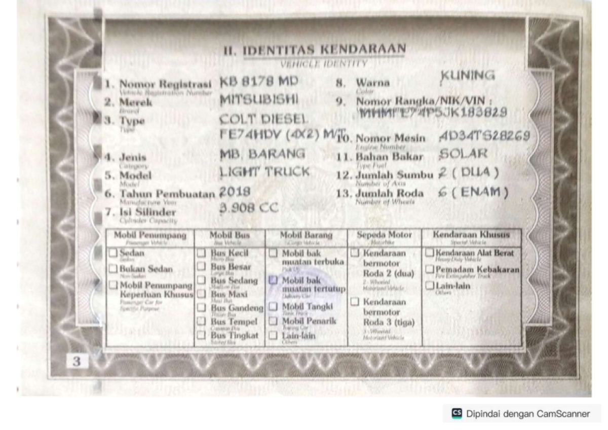 MITSUBISHI  FE  74 HDV