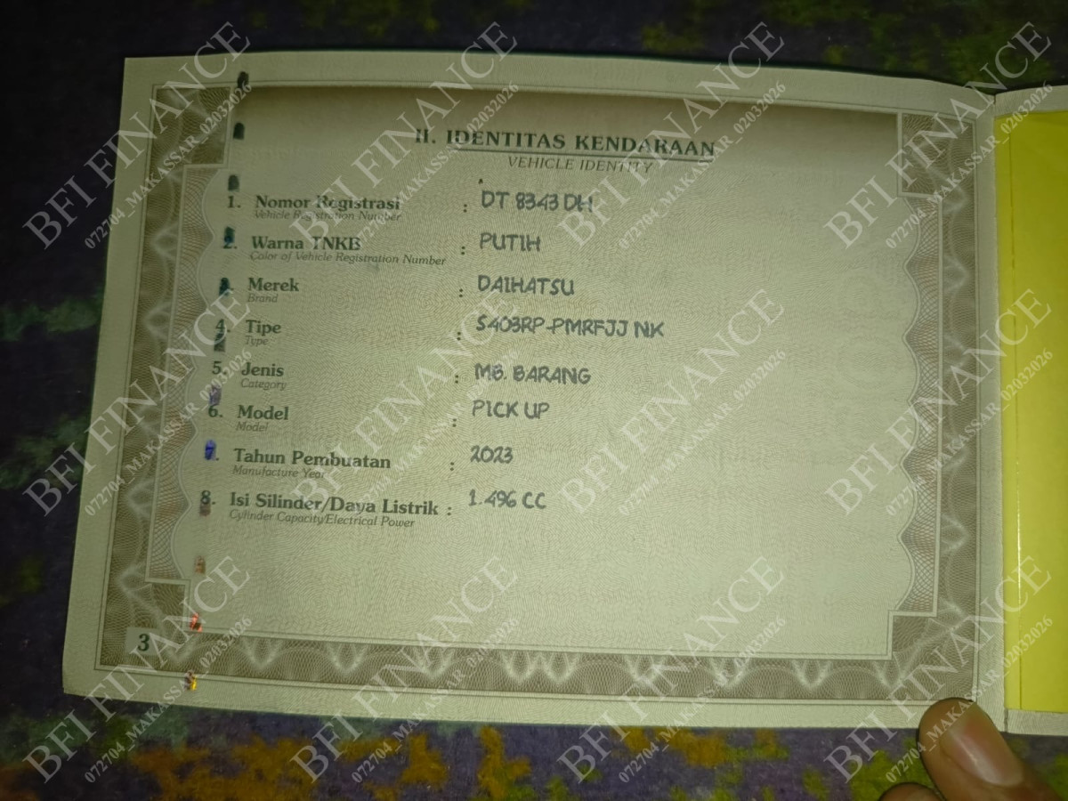 DAIHATSU  GRAN MAX  PICK-UP 1.5