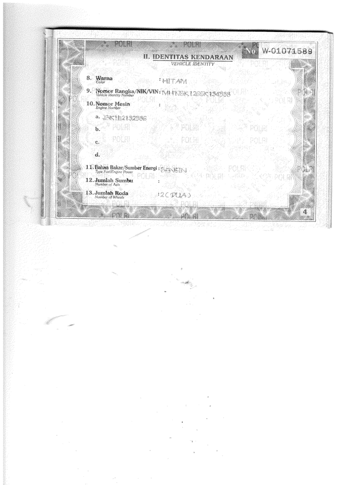 HONDA NEW REVO FI FIT