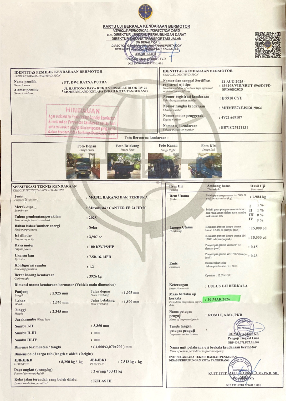 MITSUBISHI CANTER FE 74