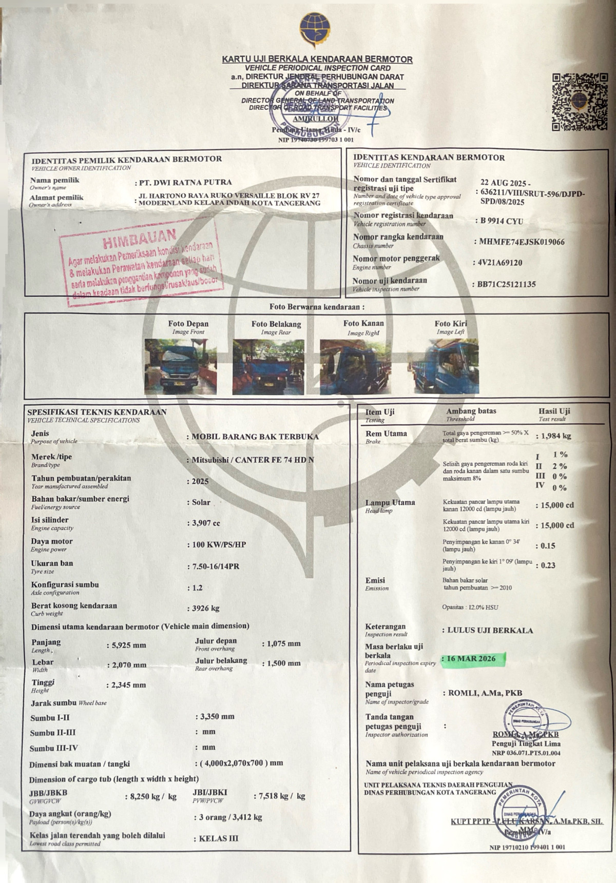 MITSUBISHI CANTER FE 74