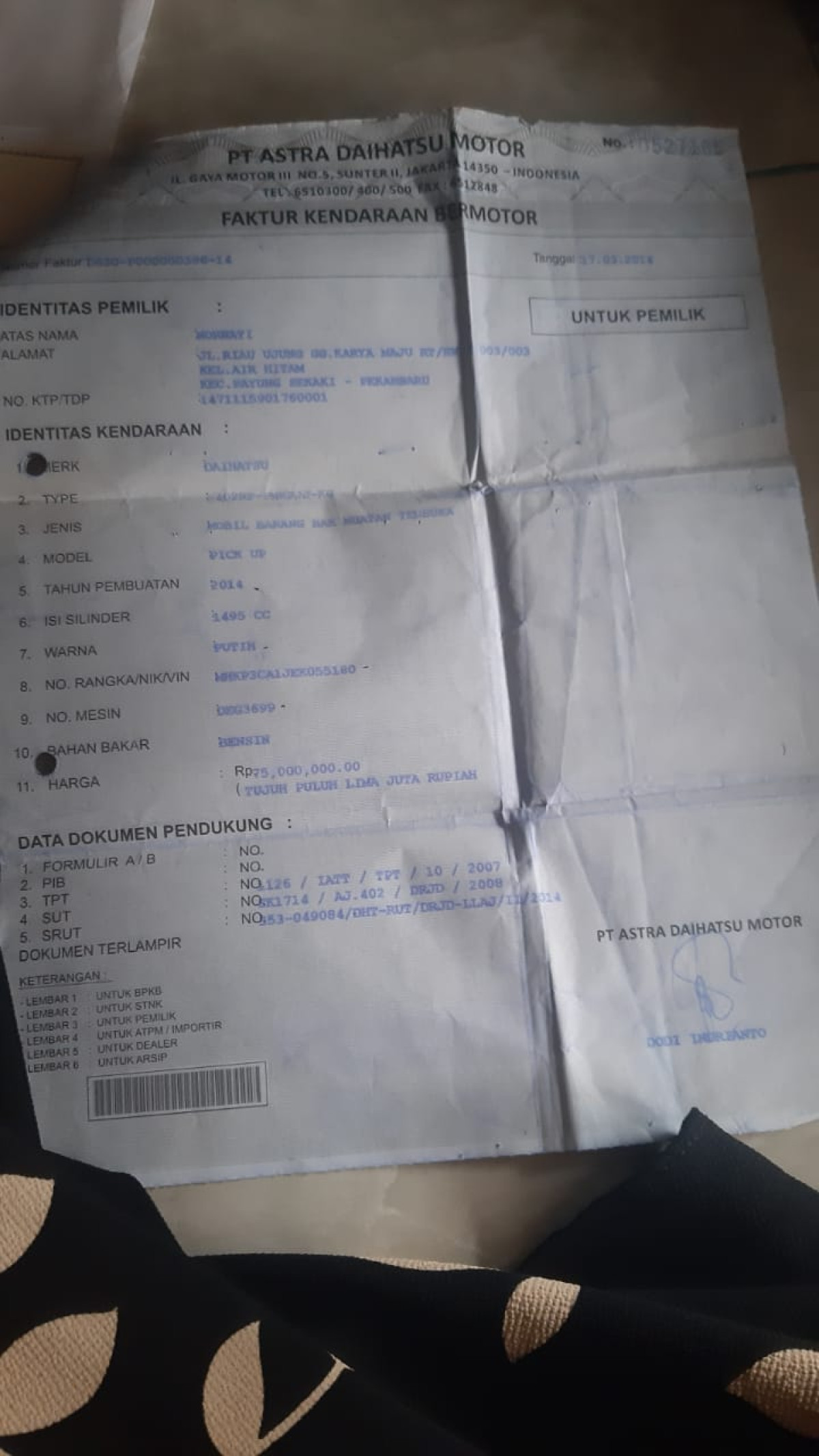 DAIHATSU  GRAN MAX  PICK-UP