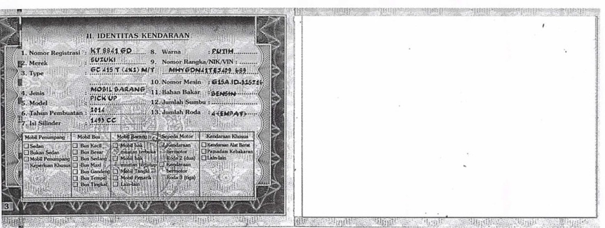 SUZUKI  MEGA CARRY  PU