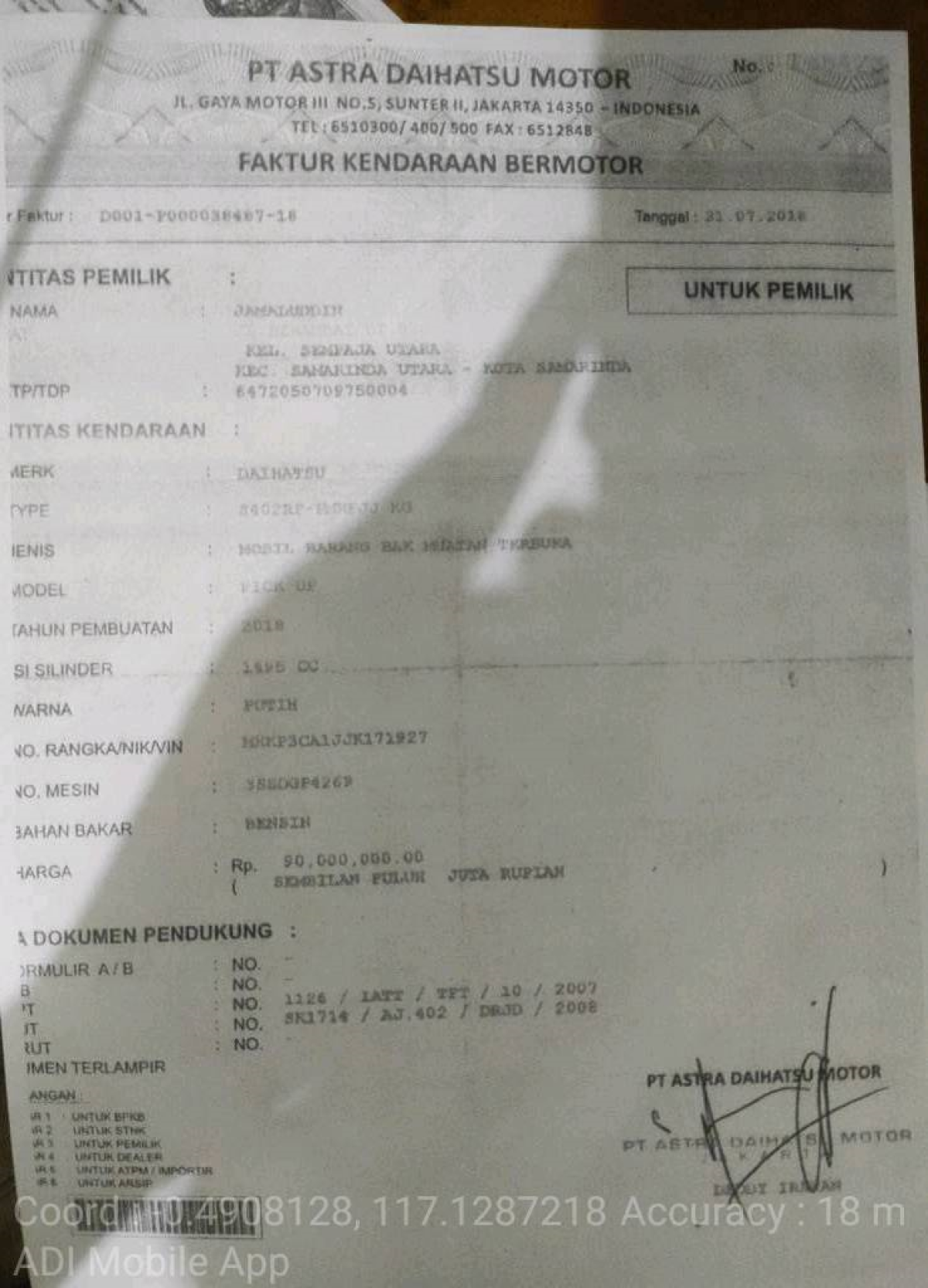 DAIHATSU GRAN MAX PICK-UP 1.5