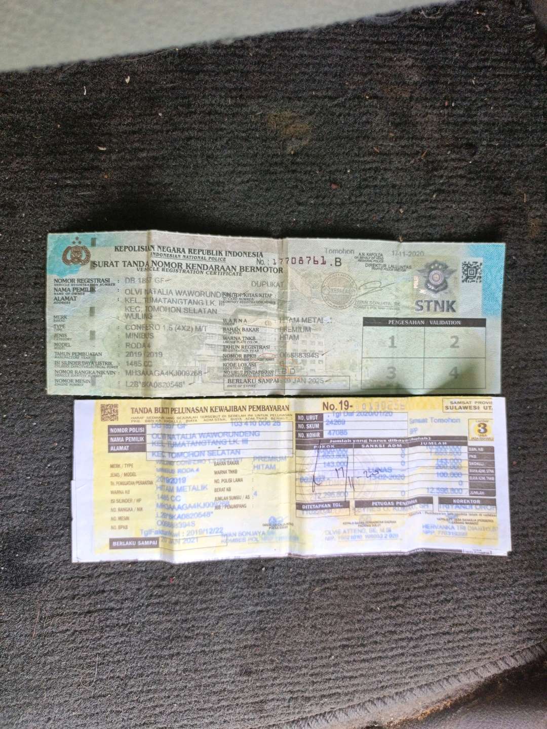 WULING CONFERO 1.5 (4X2)